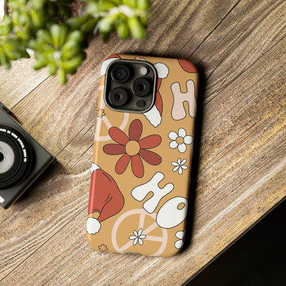 iPhone 15 Series Groovy Christmas / Tough Case