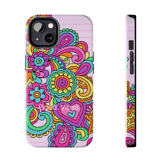 Good. Vibes. / Flower Child iPhone Cases