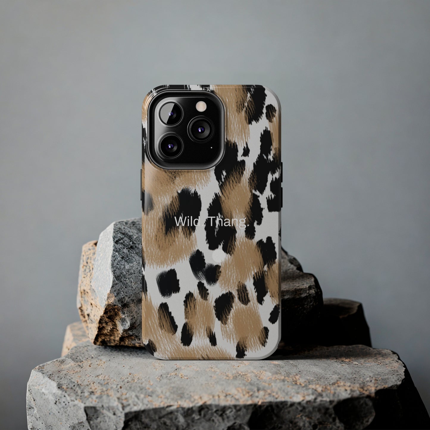 Wild. Thang. / Leopard iPhone Case