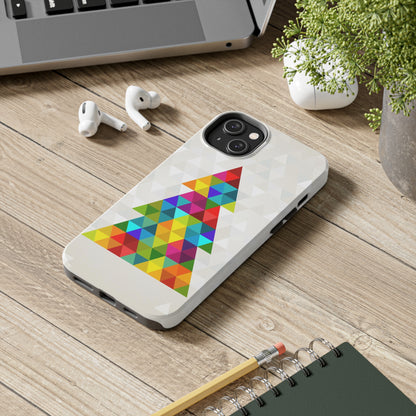 Rainbow Christmas Tree / iPhone Case