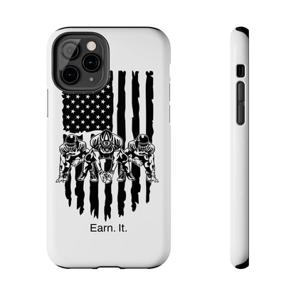 Earn. It. / Football iPhone Case