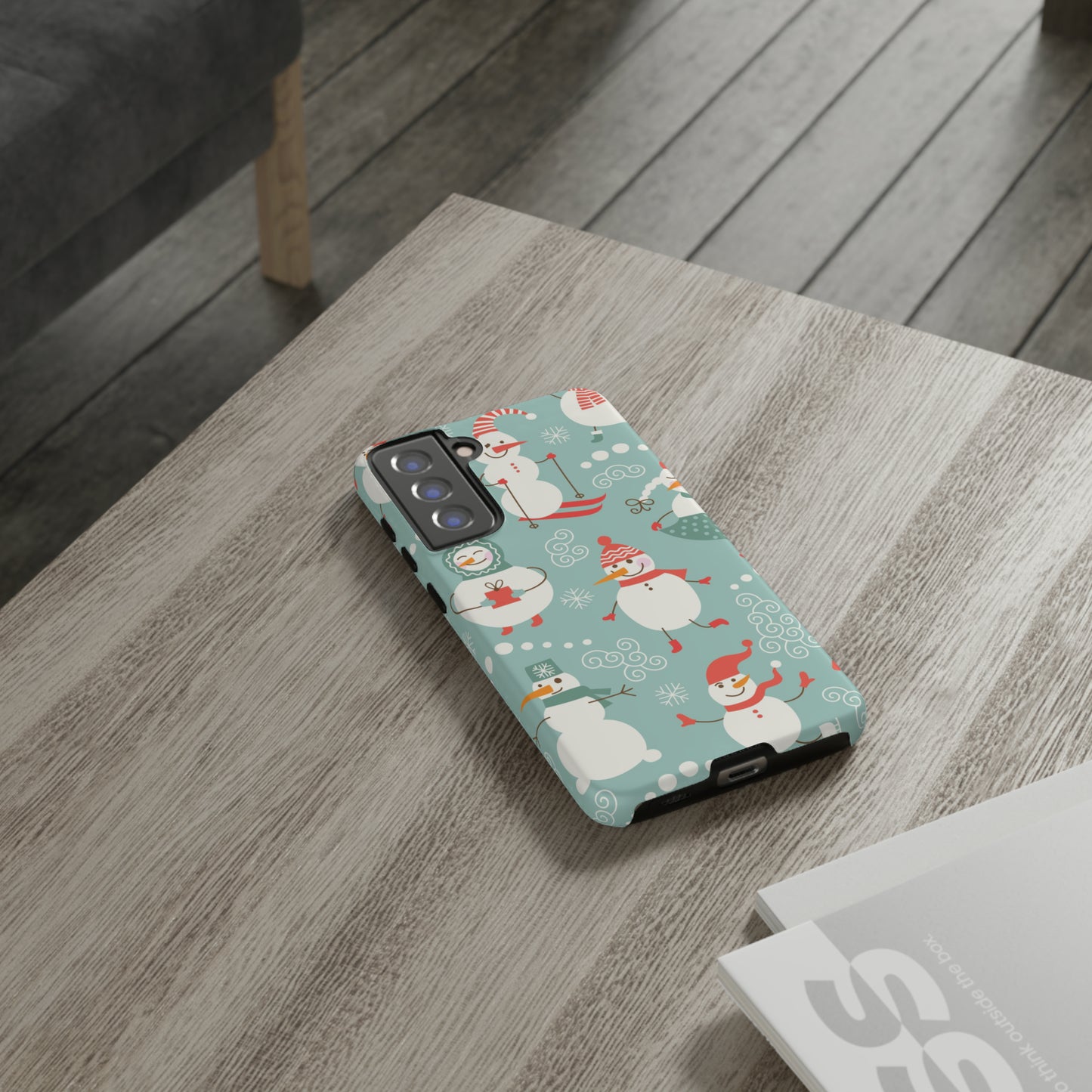 Cute Christmas Snowmen / Samsung Case