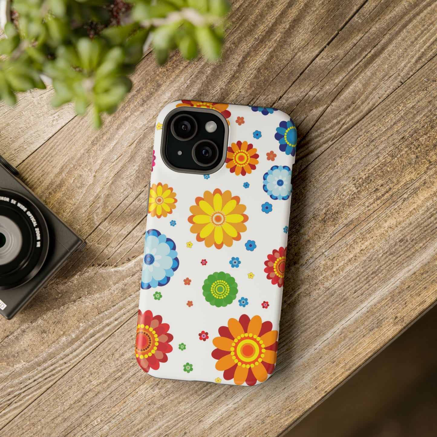 Dotted Flowers / MagSafe Tough Case