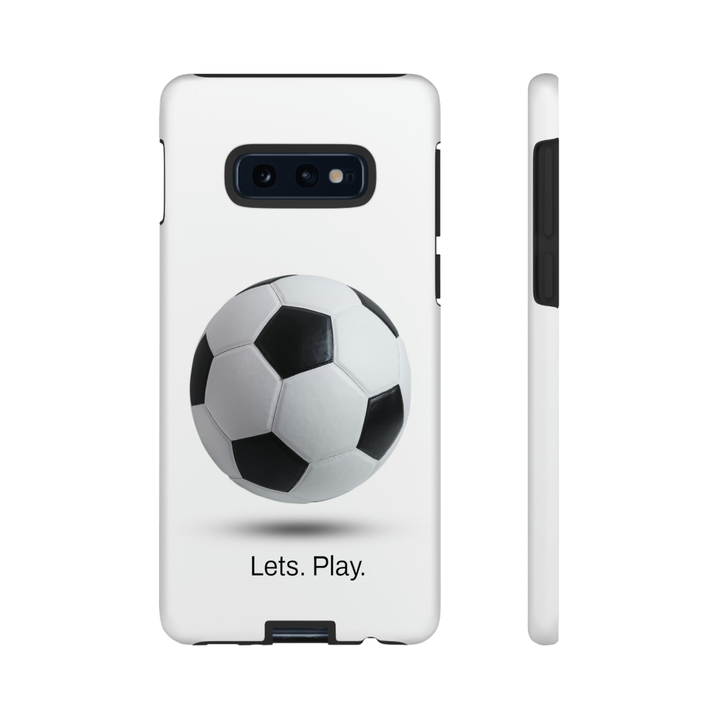 Lets. Play. / Soccer Samsung Case