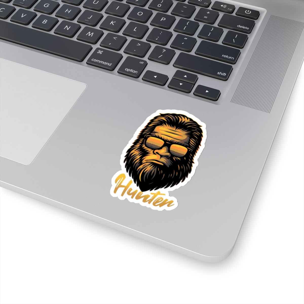 Custom Bigfoot Sticker, Kiss Cut Name Sticker, Retro Name Sticker, Groovy Retro Sticker, Personalized Retro Sticker