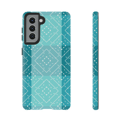 Creative Christmas Blue / Samsung Case