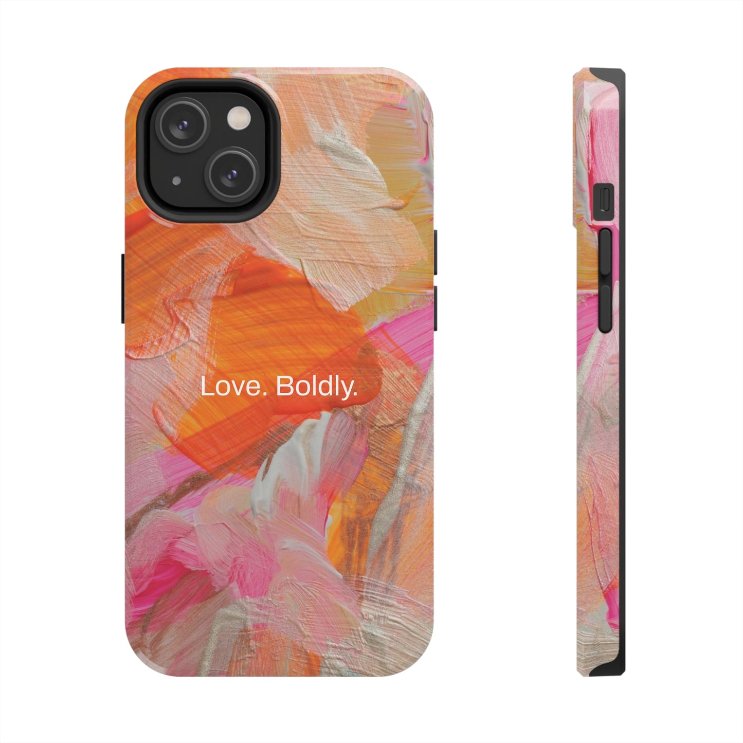 Love. Boldly. / Painted Lady iPhone Case