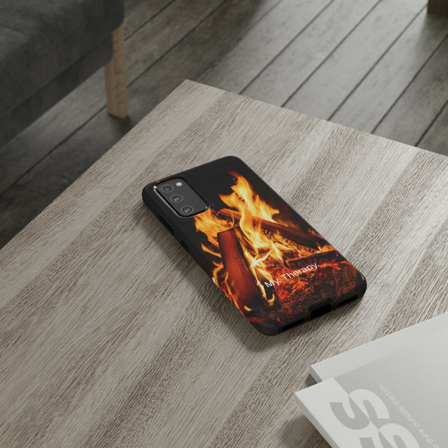 My. Therapy. / Fire Daze Samsung Case