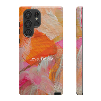 Love. Boldly. / Painted Lady Samsung Case