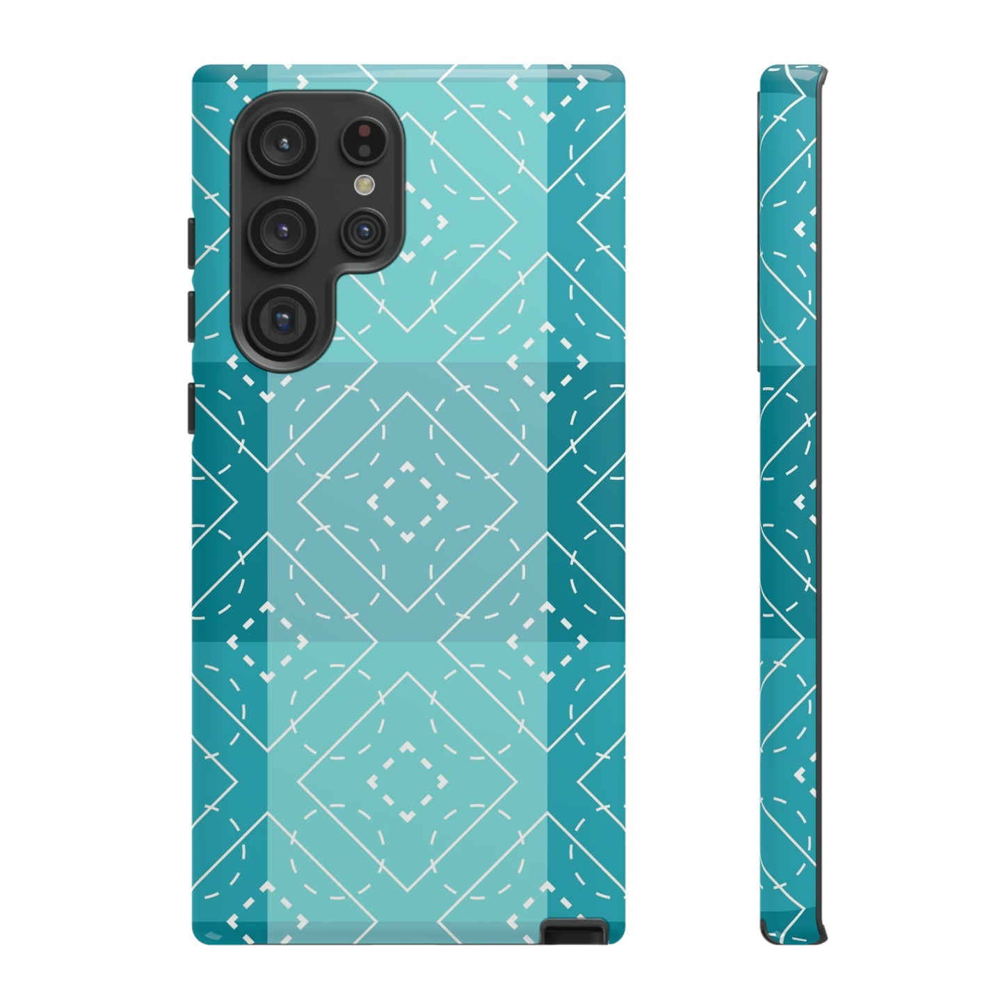 Creative Christmas Blue / Samsung Case