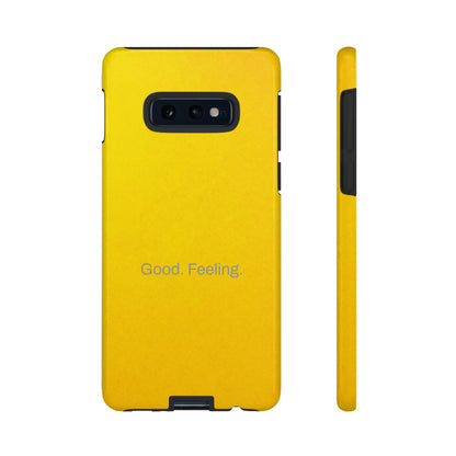 Good. Feeling. / Abstract Gold Samsung Case