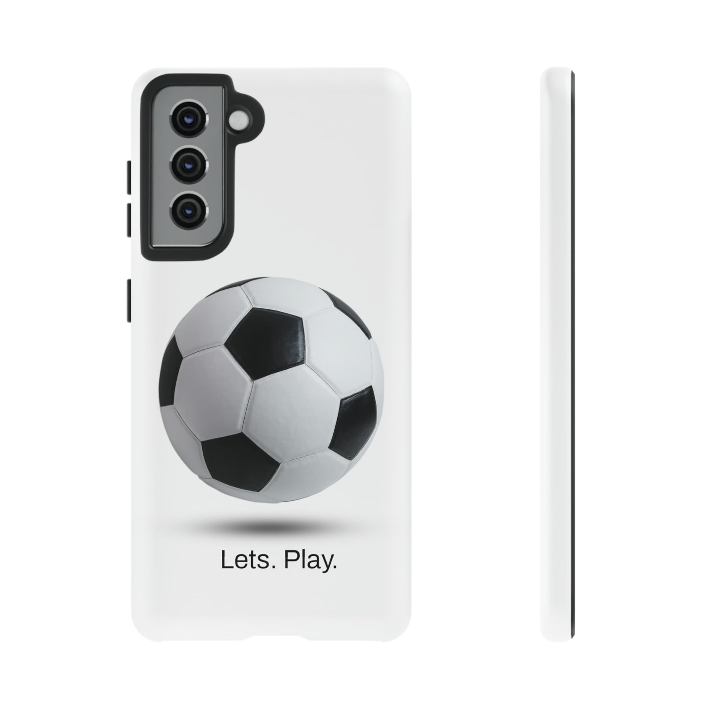 Lets. Play. / Soccer Samsung Case