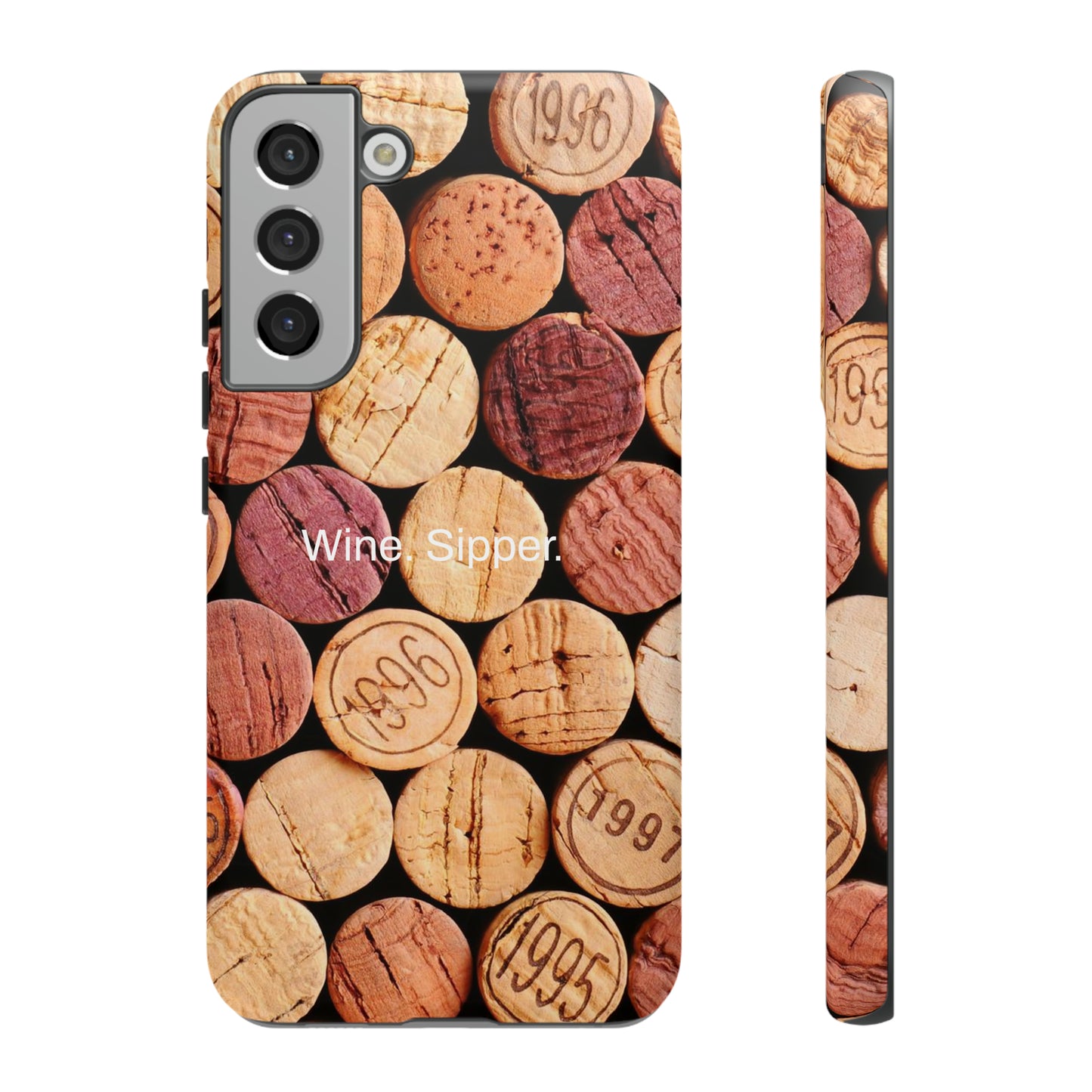 Wine. Sipper. / Pop The Cork Samsung Case