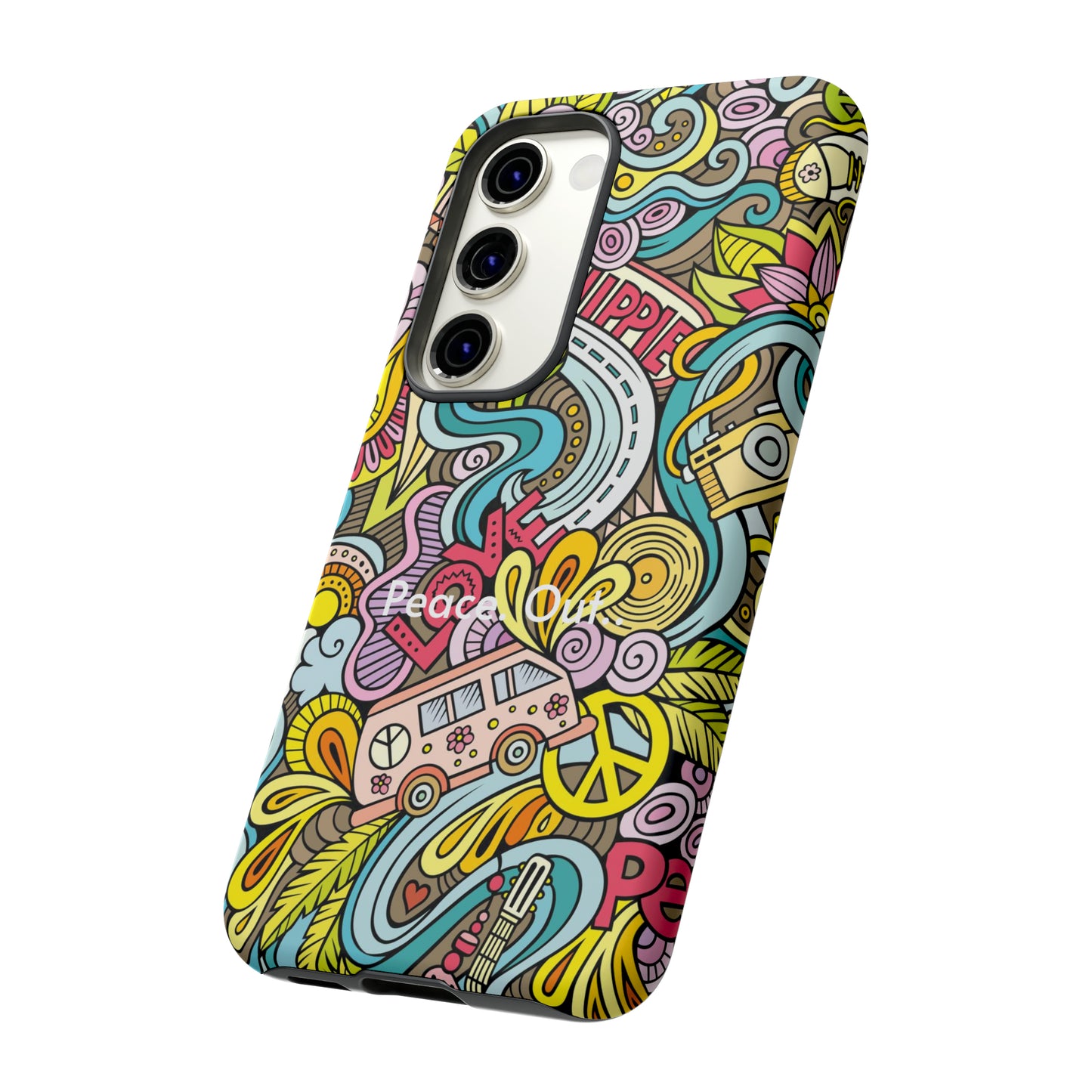 Peace. Out. / Hippie Love Samsung Case