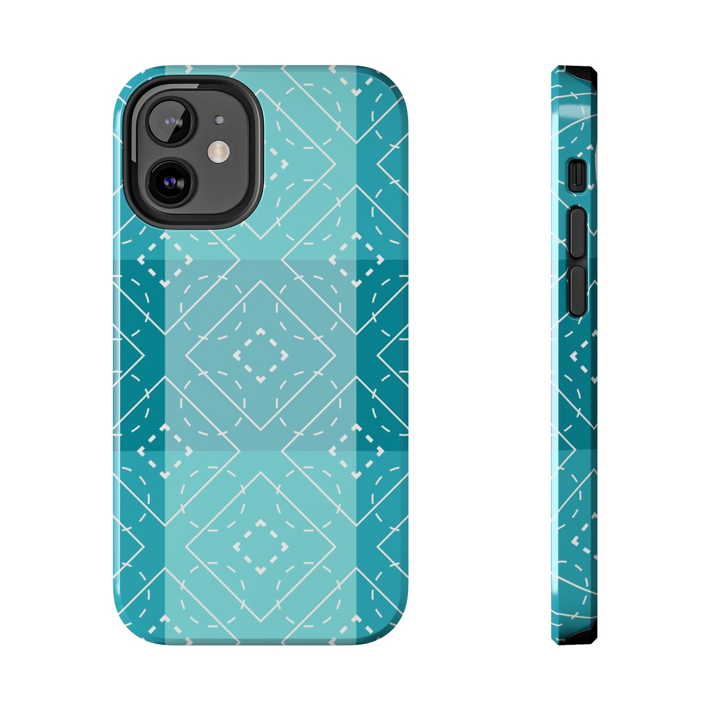 Creative Blue Christmas / iPhone Case