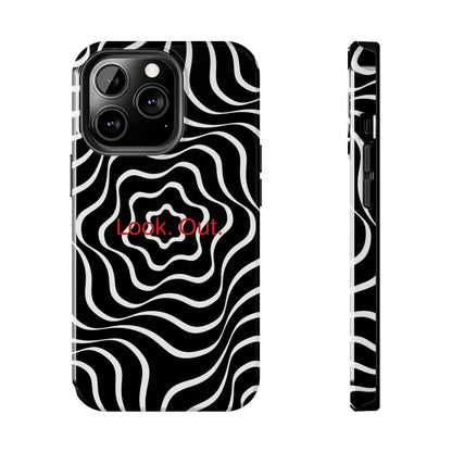 Look. Out. / Ziggy Circles iPhone Cases