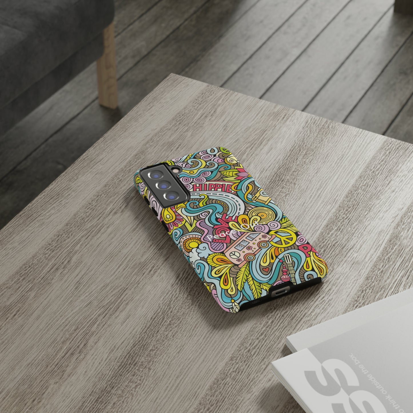 Peace. Out. / Hippie Love Samsung Case