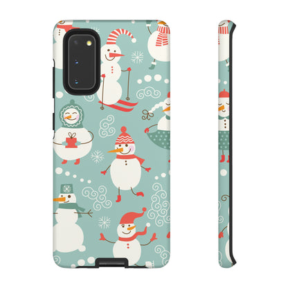 Cute Christmas Snowmen / Samsung Case