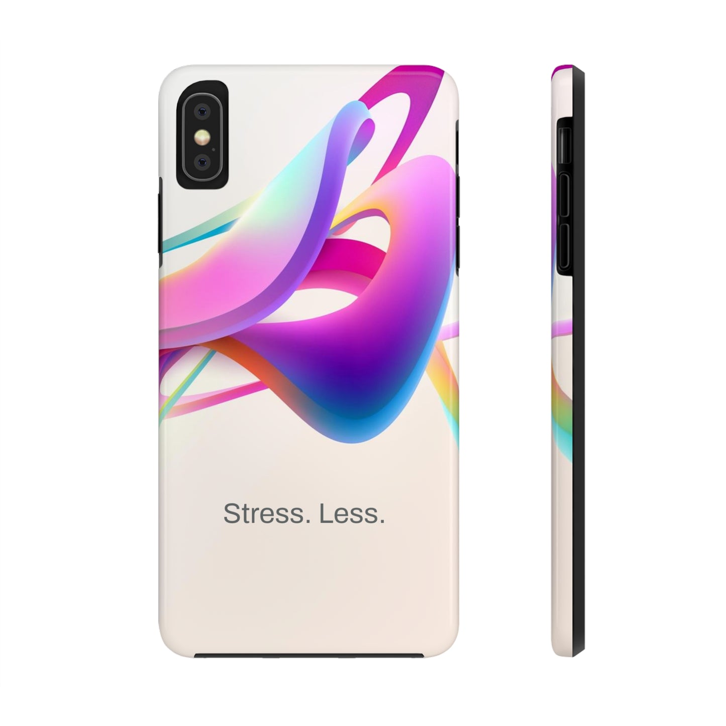 Stress. Less. / Happy Is iPhone Case