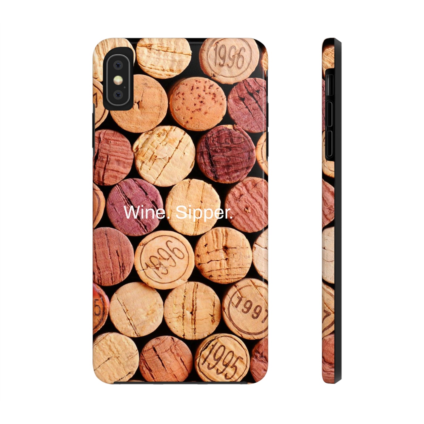 Wine. Sipper. /  Pop The Cork iPhone Case