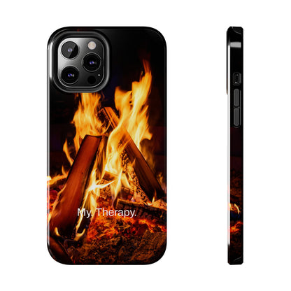 My. Therapy. / Fire Daze iPhone Case