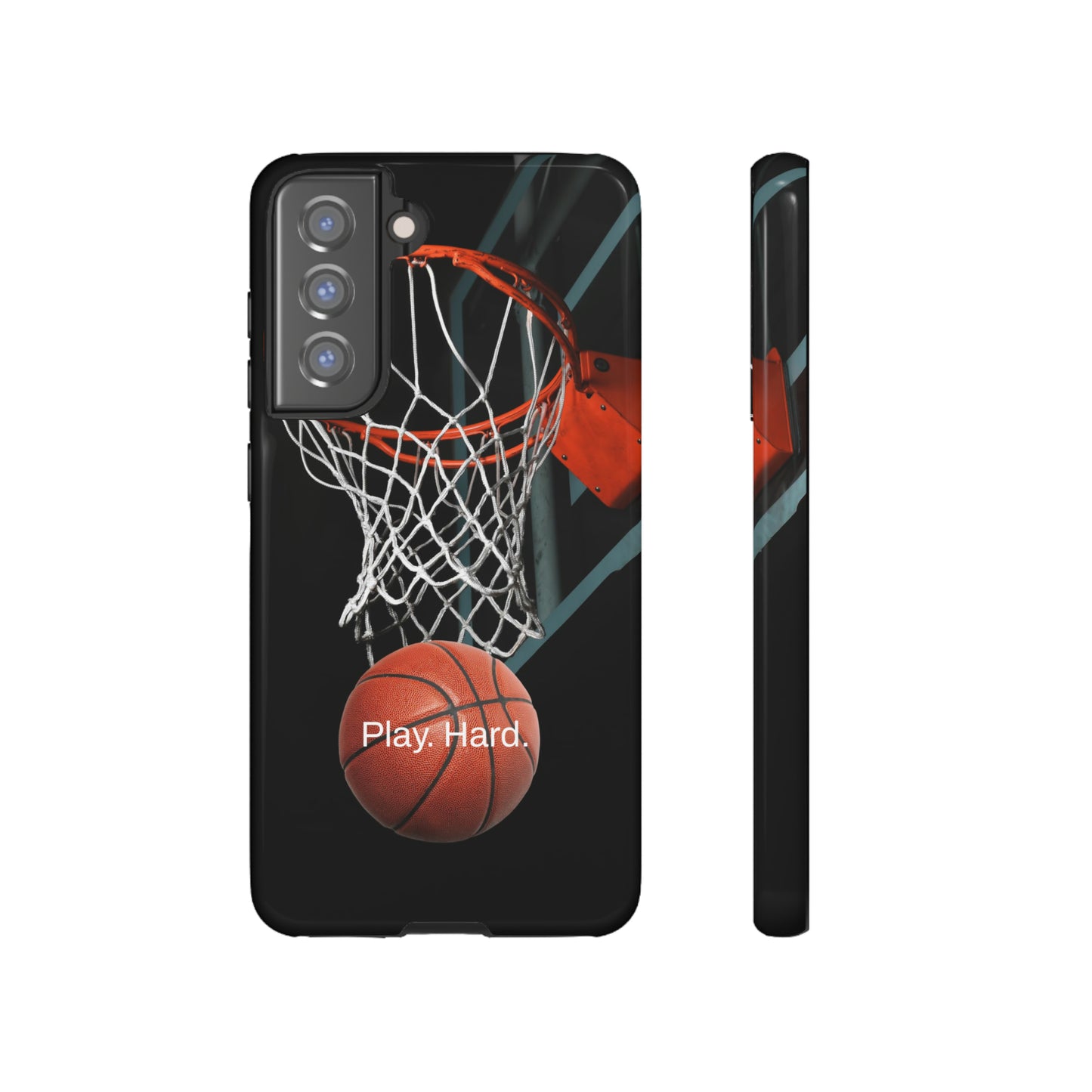 Play. Hard. / Basketball Samsung Case