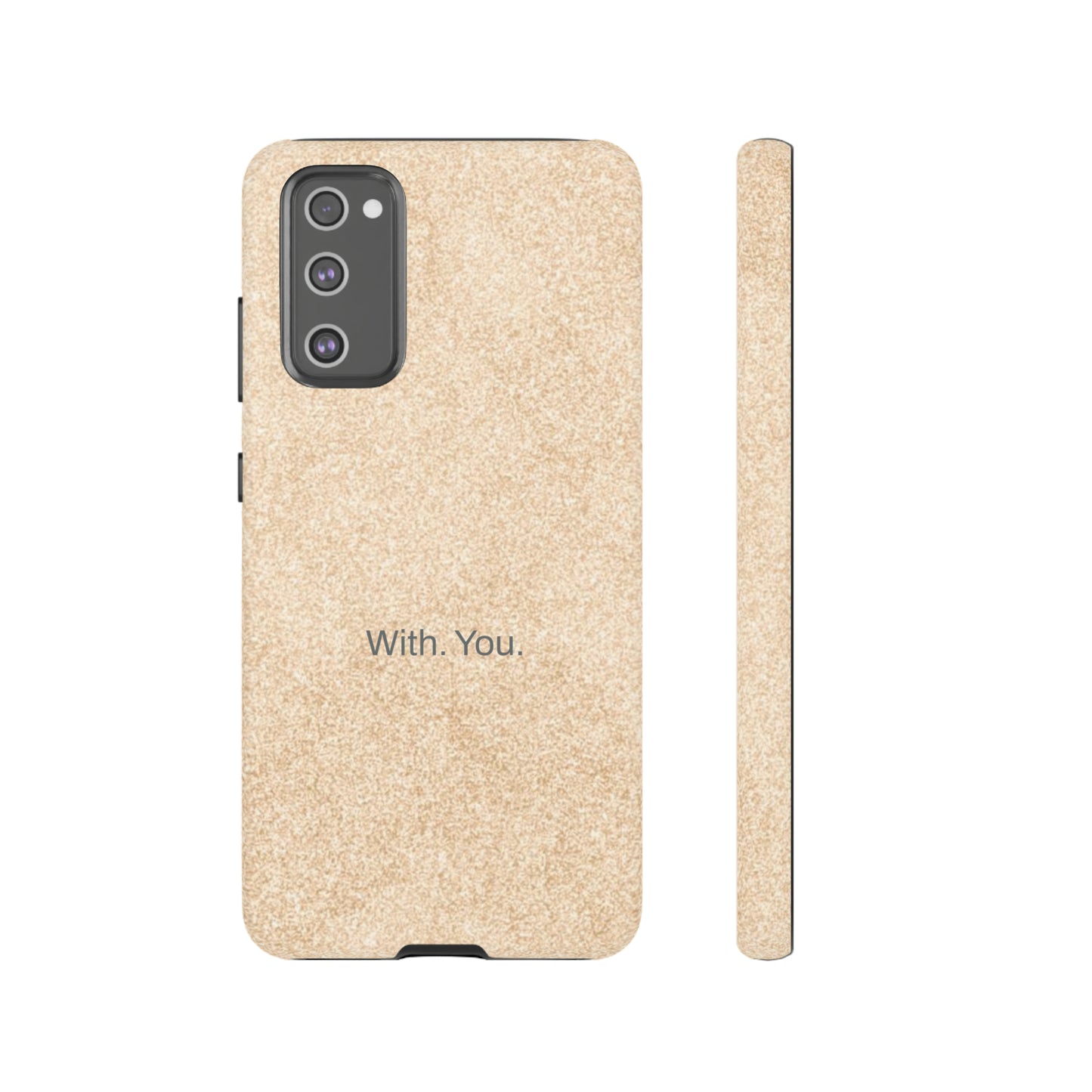 With. You. / Sand Floor Samsung Case