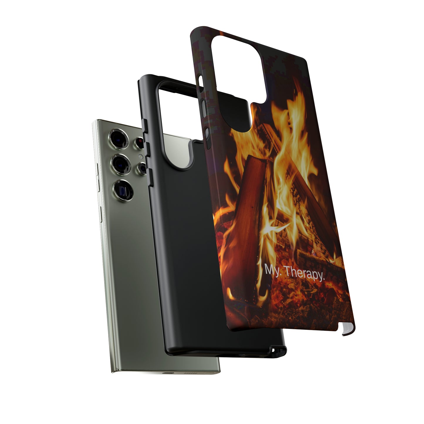 My. Therapy. / Fire Daze Samsung Case