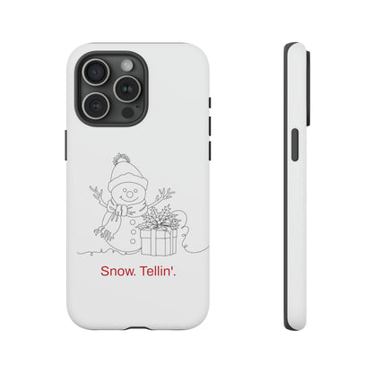 iPhone 15 Series Christmas Snowman / Tough Case