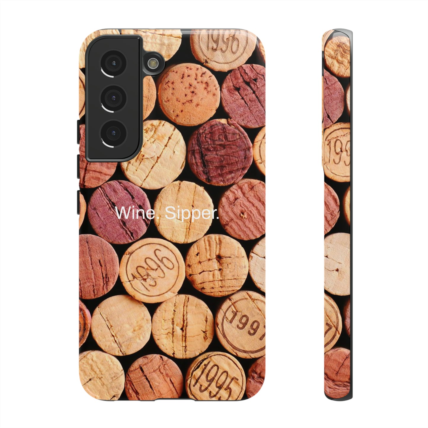 Wine. Sipper. / Pop The Cork Samsung Case