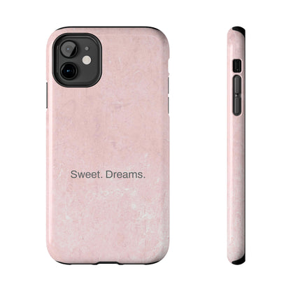 Sweet. Dreams. / Pink Pastel iPhone Case