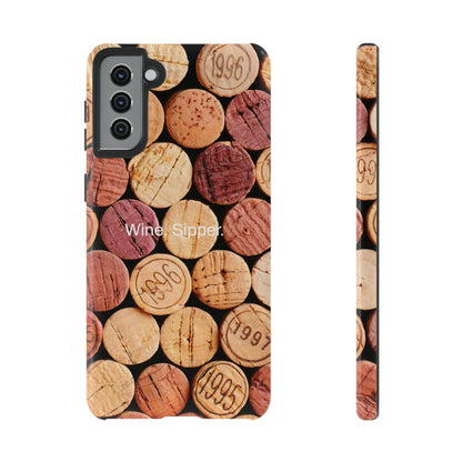 Wine. Sipper. / Pop The Cork Samsung Case