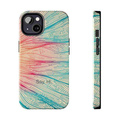 Say. Hi. / Calla Sings iPhone Case