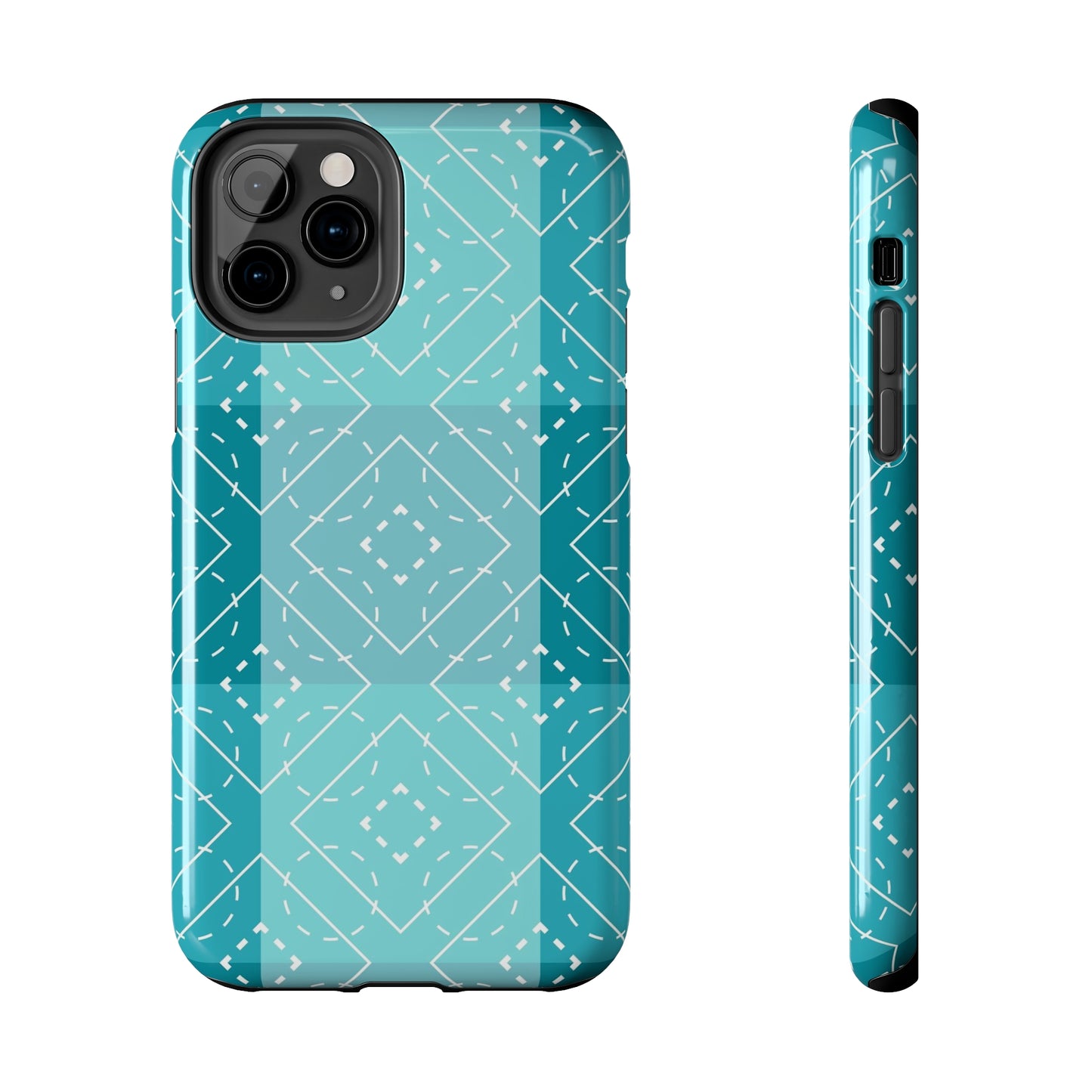 Creative Blue Christmas / iPhone Case