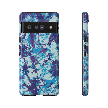 Violet & Blue Tie Dye Only / Google Pixel Tough Case