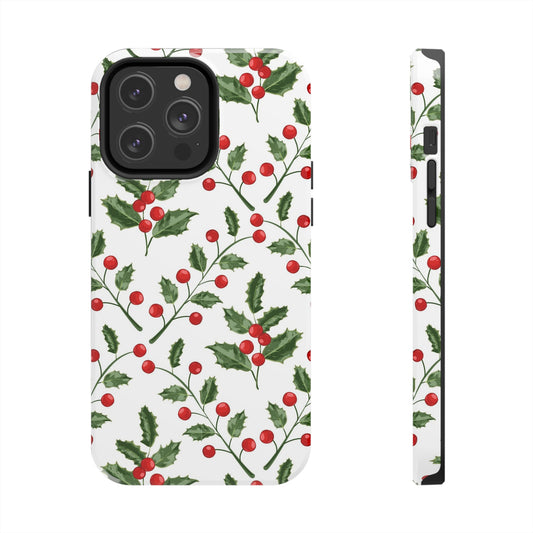 Holly Jolly Christmas / iPhone Case