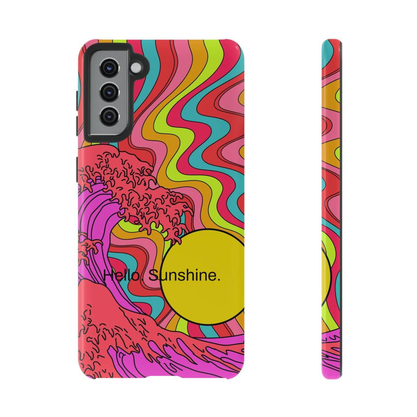 Hello. Sunshine. / On My Shoulders Samsung Case