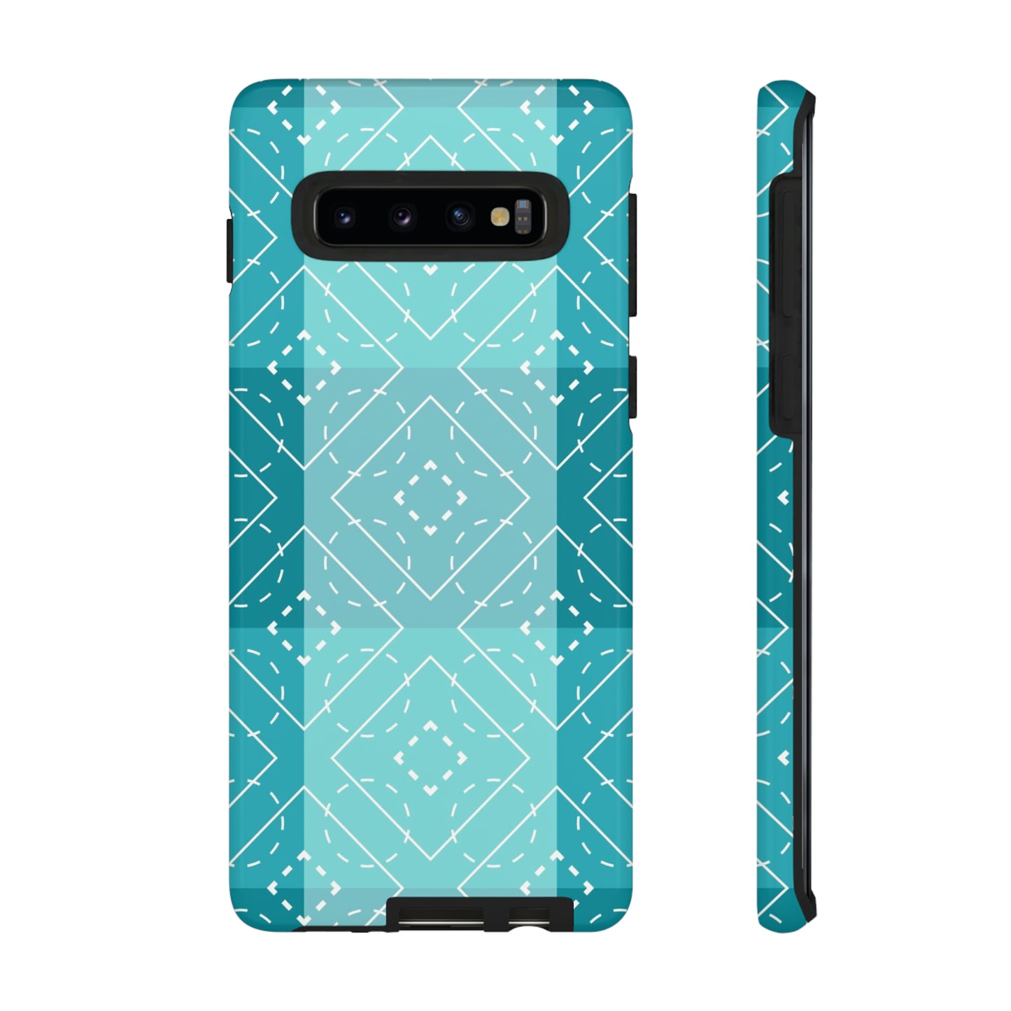 Creative Christmas Blue / Samsung Case