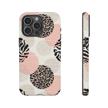 iPhone 15 Series Animal Circles / Tough Case