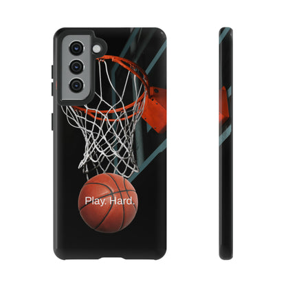 Play. Hard. / Basketball Samsung Case