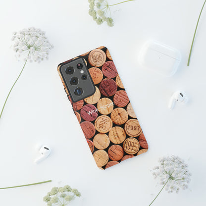 Wine. Sipper. / Pop The Cork Samsung Case