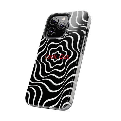 Look. Out. / Ziggy Circles iPhone Cases