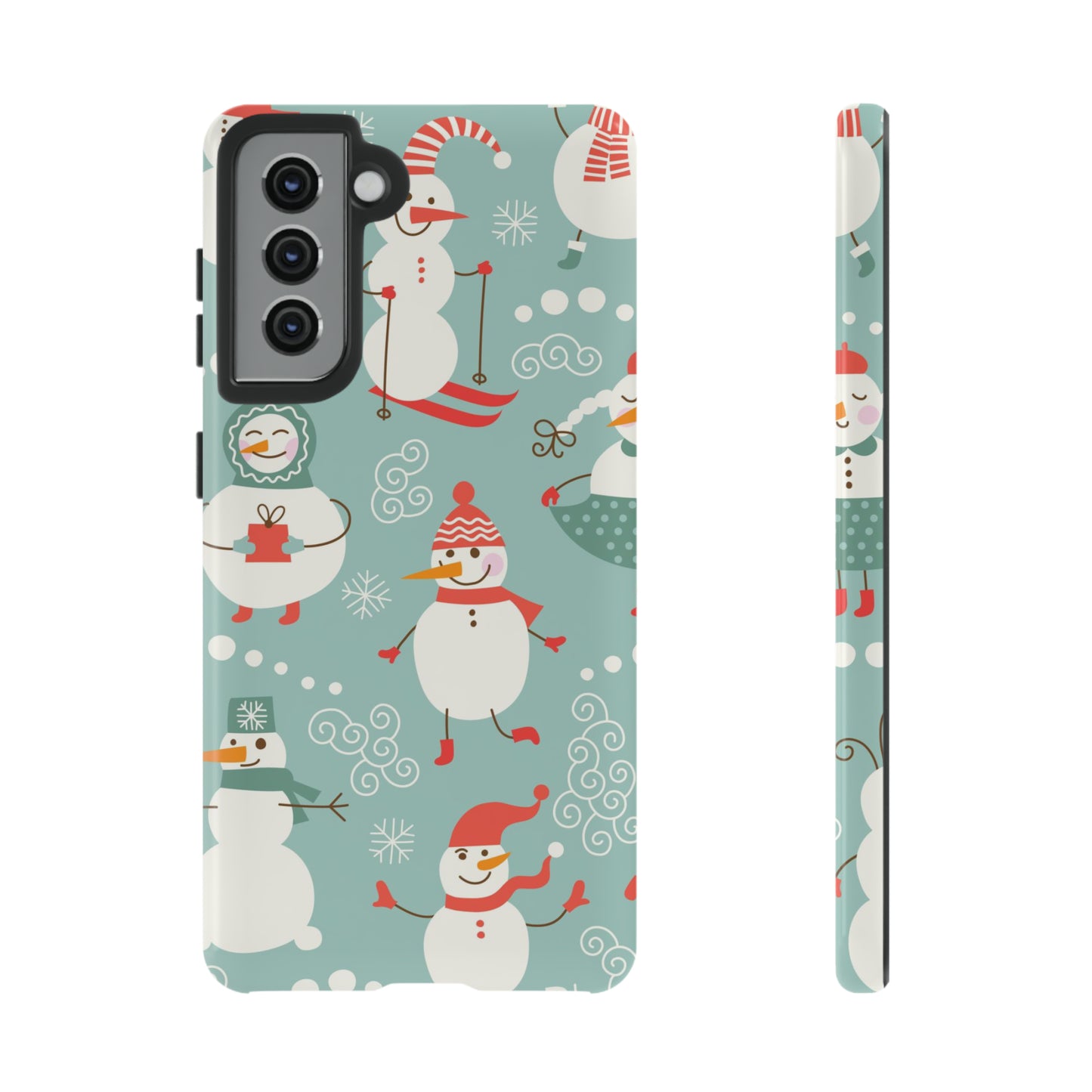 Cute Christmas Snowmen / Samsung Case