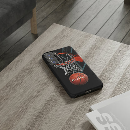 Play. Hard. / Basketball Samsung Case