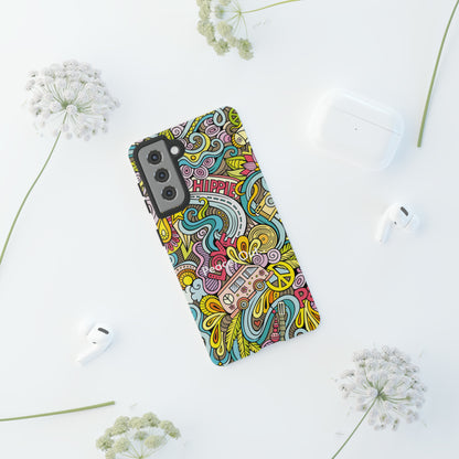 Peace. Out. / Hippie Love Samsung Case