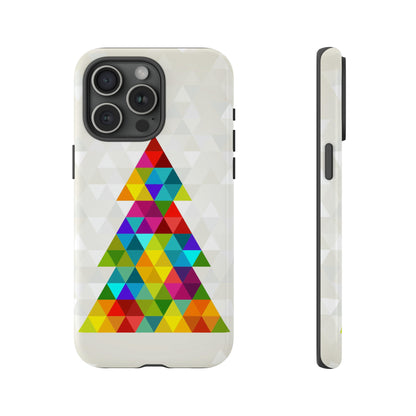 iPhone 15 Series Rainbow Christmas Tree / Tough Case