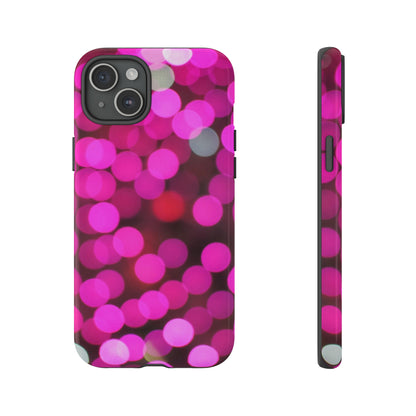 iPhone 15 Series Christmas Light Trail / Tough Case