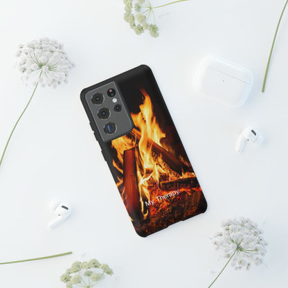 My. Therapy. / Fire Daze Samsung Case