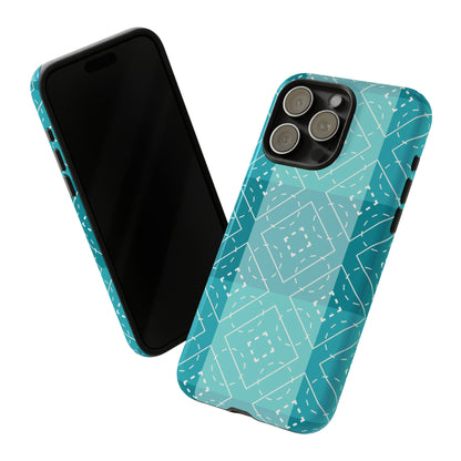 iPhone 15 Series Creative Blue Christmas / Tough Case