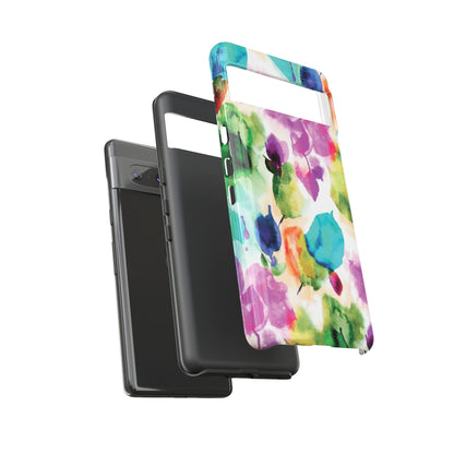 Tie Dye Watercolor Flowers Only / Google Pixel Tough Case